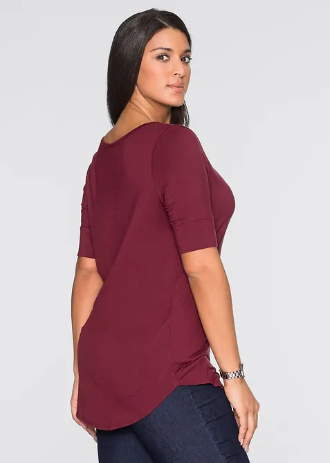 T-shirt doux en viscose extensible, bonprix