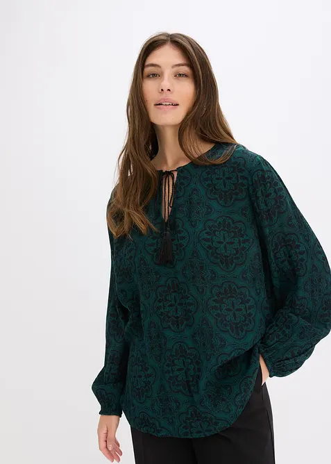 Blouse textur&eacute;e, bonprix