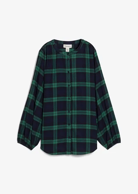 Chemisier en flanelle 100% coton, bonprix