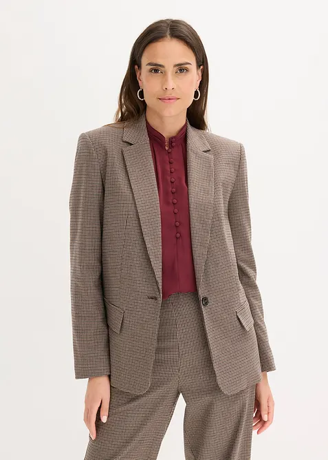 Blazer oversize à carreaux, bonprix