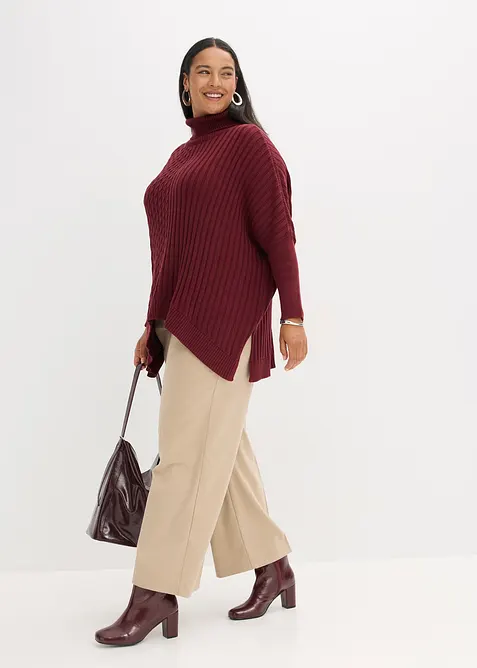 Pull poncho oversize, bonprix