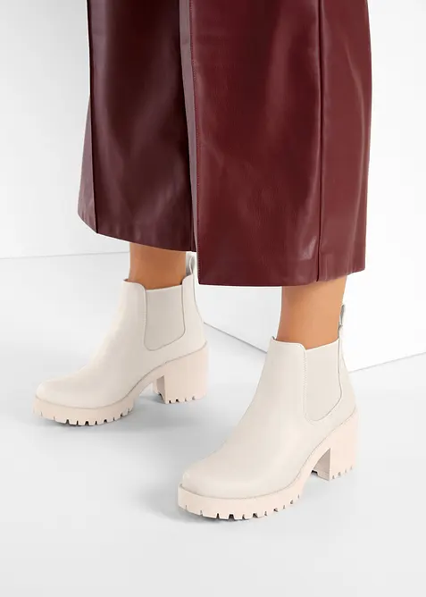 Boots Chelsea à talon bloc, bonprix