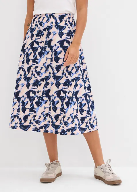 Jupe midi évasée, bonprix