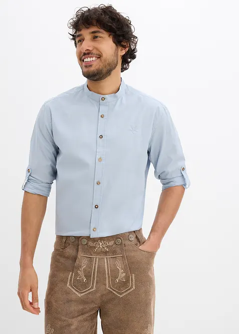 Chemise bavaroise avec manches retroussables, bonprix