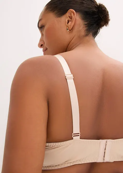 Soutien-gorge à coques et broderies florales, bonprix