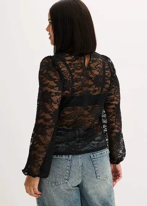 T-shirt en dentelle, bonprix