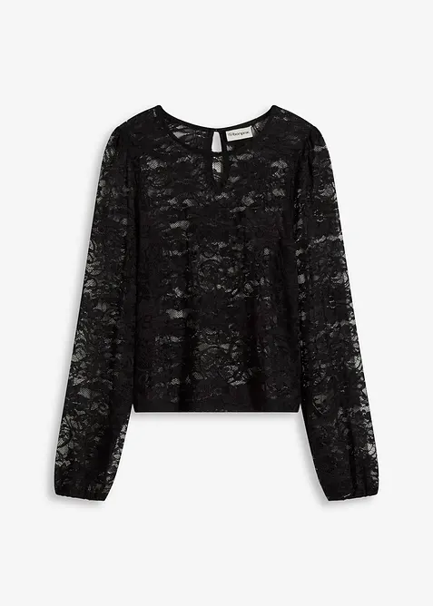 T-shirt en dentelle, bonprix