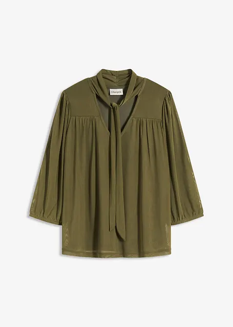 Blouse en mesh, bonprix