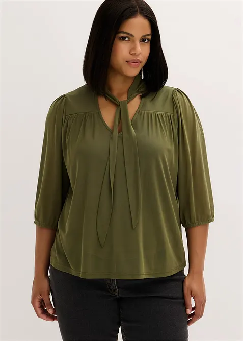 Blouse en mesh, bonprix