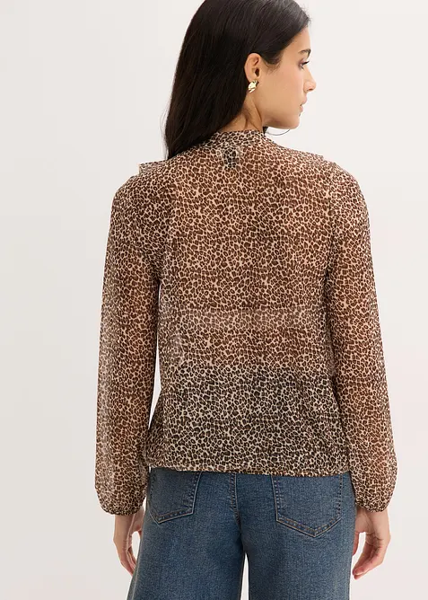 Blouse en mesh, bonprix