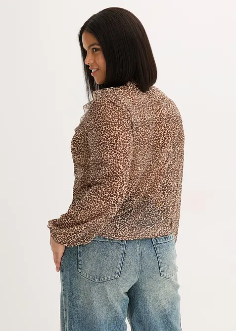 Blouse en mesh, bonprix