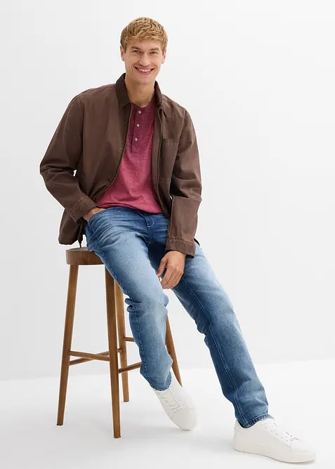 Jean droit extensible, regular, bonprix