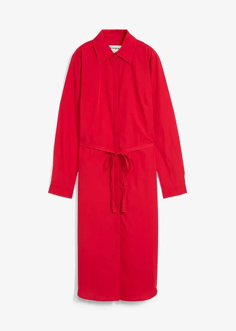 Robe-chemise avec soie, bonprix