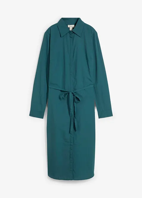 Robe-chemise avec soie, bonprix