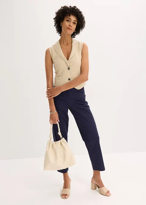 Gilet sans manches en maille, bonprix