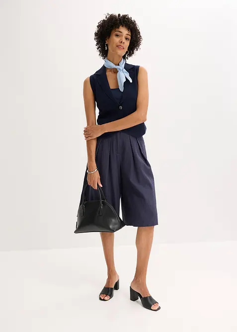 Bermuda à pinces, bonprix