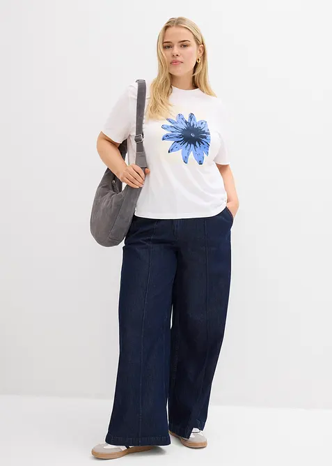 T-shirt imprimé 100% coton, bonprix