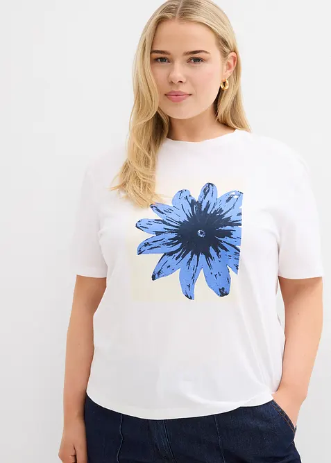 T-shirt imprimé 100% coton, bonprix