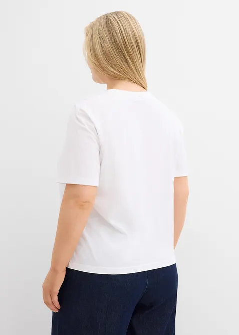 T-shirt imprimé 100% coton, bonprix