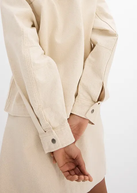 Veste en twill 100% coton, bonprix