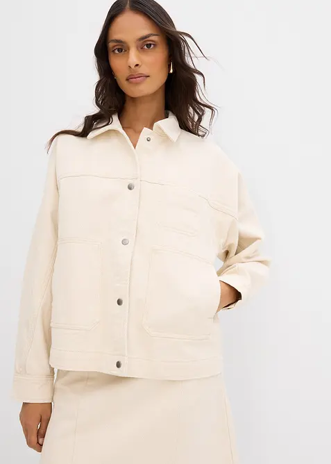 Veste en twill 100% coton, bonprix