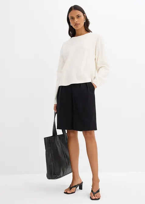 T-shirt manches longues 100% coton, bonprix