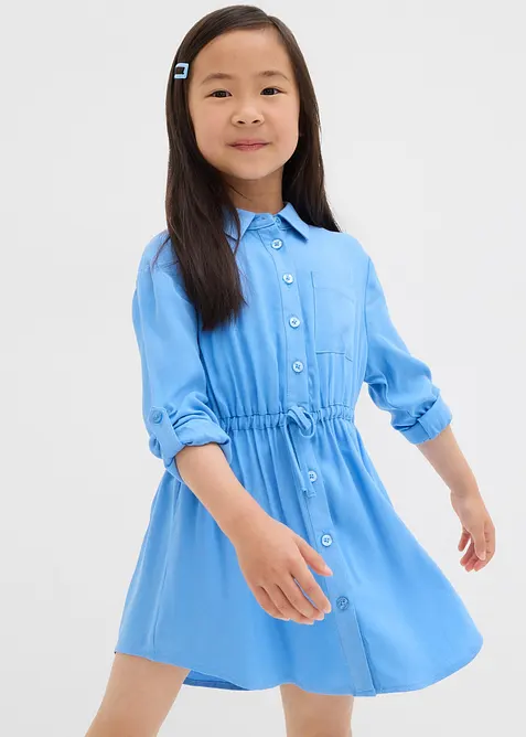 Robe-chemise en viscose fluide, bonprix