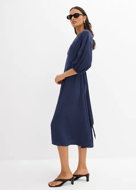 Robe en crépon, bonprix