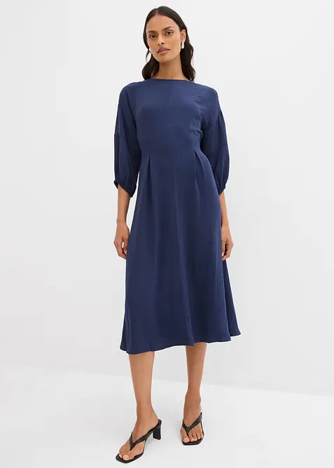 Robe en crépon, bonprix