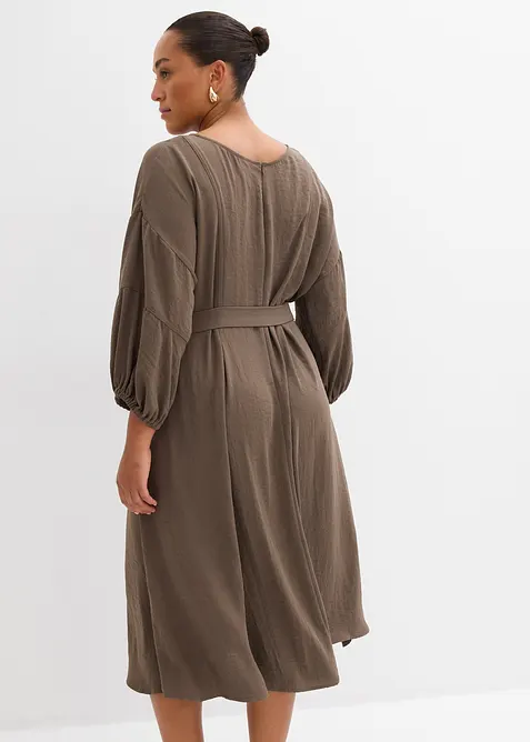 Robe en crépon, bonprix