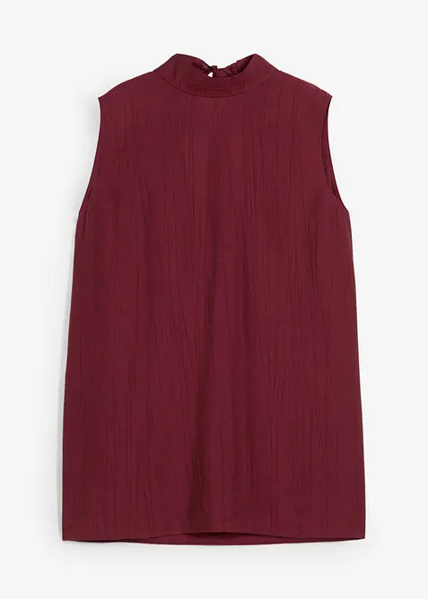 Top long et texturé en viscose mélangée, bonprix