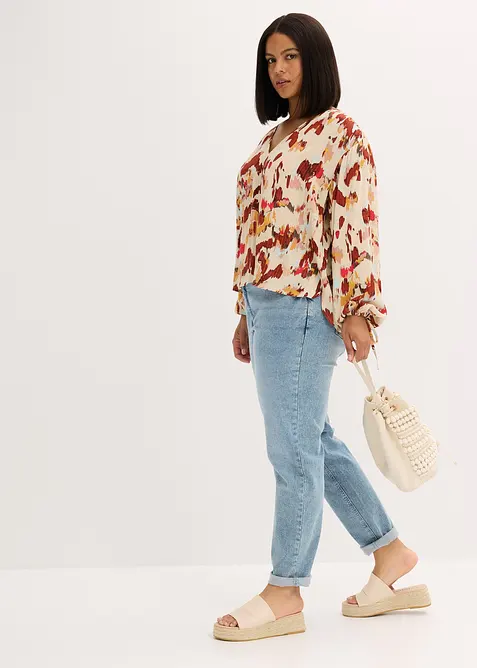 Blouse avec fil métallisé, bonprix