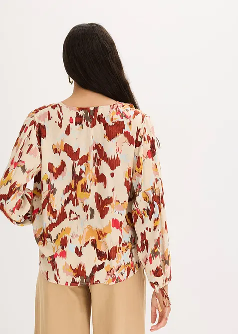 Blouse avec fil métallisé, bonprix