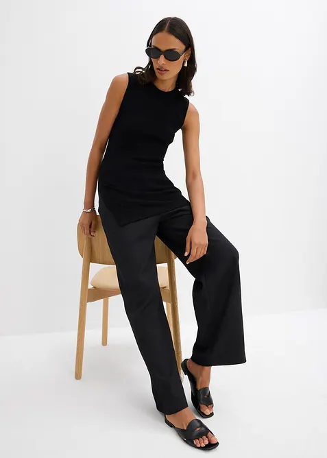 Top en maille de viscose mélangée, bonprix