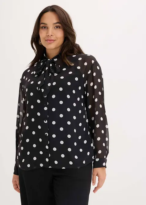 Blouse à lavallière, bonprix