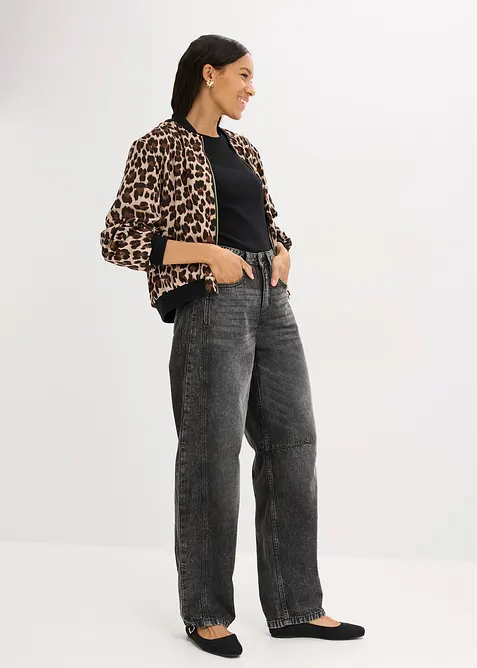 Blouson en satin fluide, bonprix