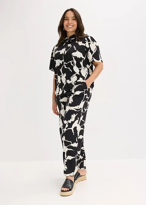 Chemisier en satin fluide, bonprix