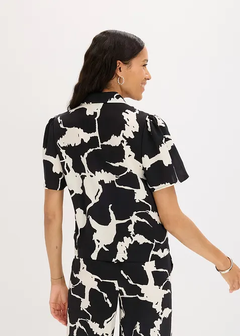 Chemisier en satin fluide, bonprix