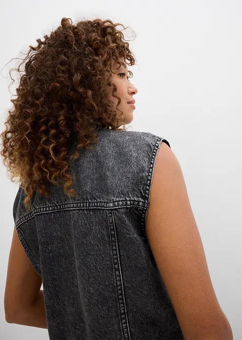 Gilet sans manches en jean, bonprix
