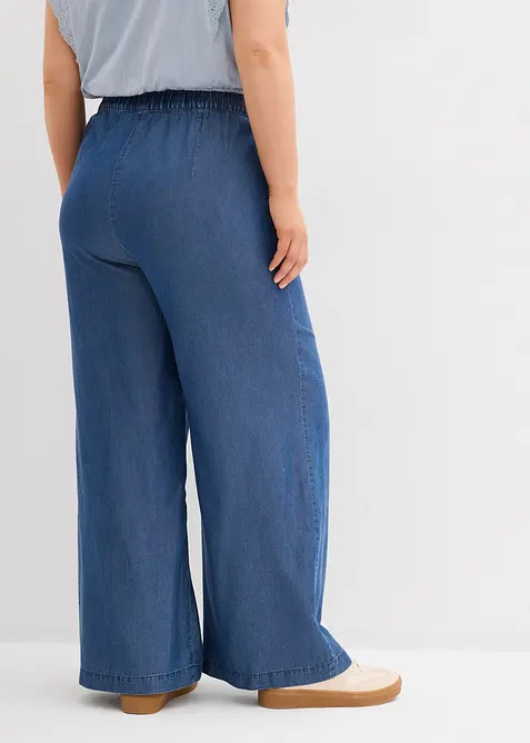 Pantalon large en Lyocell fluide, bonprix