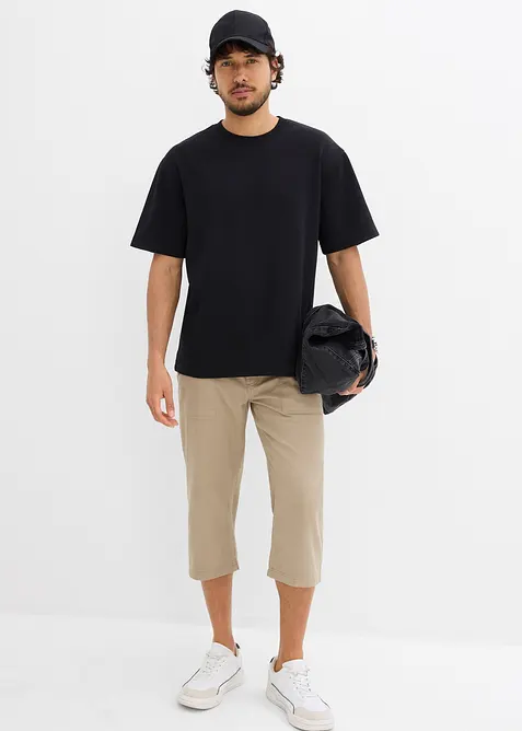 T-shirt en jersey épais et texturé, loose, bonprix