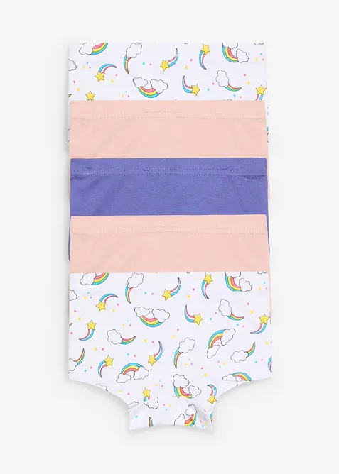 Lot de 5 boxers doux, bonprix