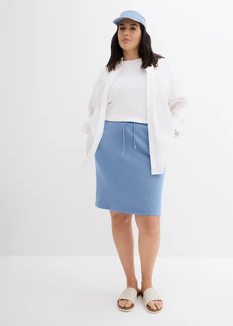 Jupe en molleton avec poches, bonprix