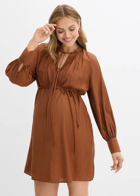 Robe-blouse de grossesse et d’allaitement en viscose fluide, bonprix