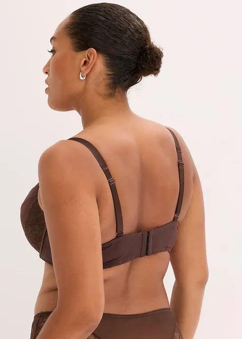 Soutien-gorge à coques, effet brillant, bonprix