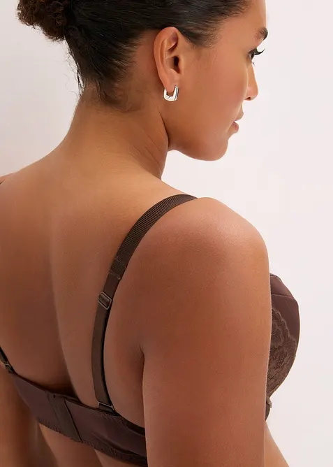 Soutien-gorge à coques, effet brillant, bonprix