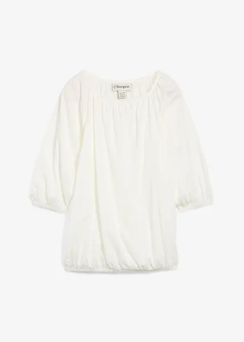 Blouse en jersey 100% coton, bonprix