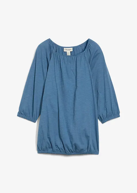 Blouse en jersey 100% coton, bonprix