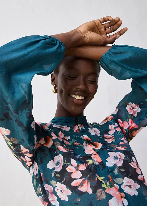 Blouse en ramie, bonprix