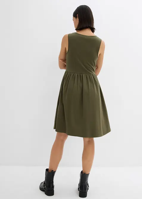 Robe à poches en jersey 100% coton, bonprix